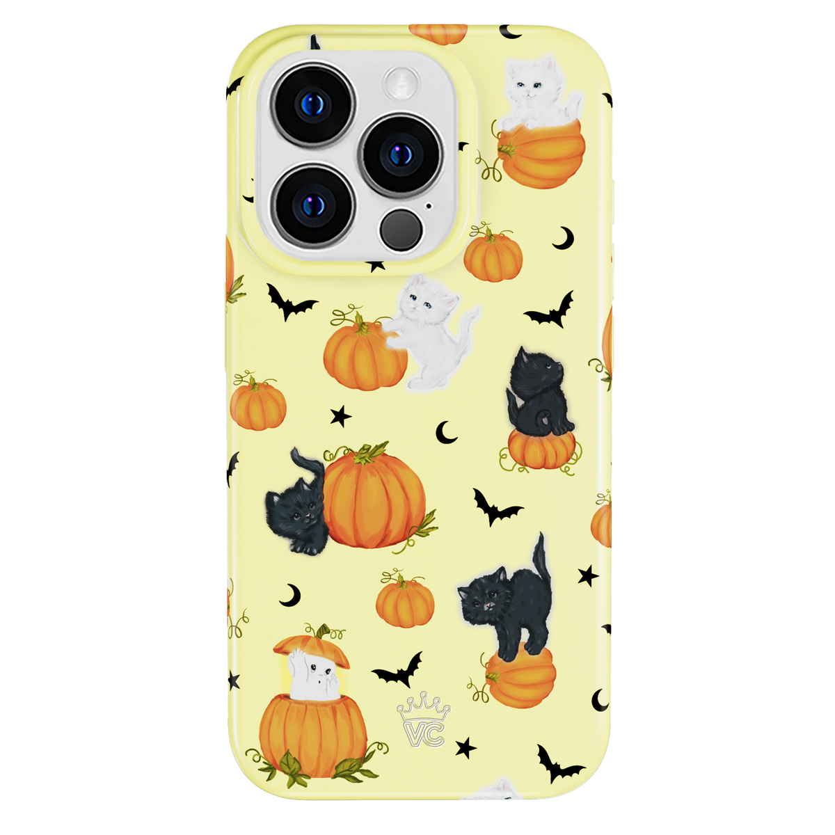 Purrfect Pumpkins iPhone Case