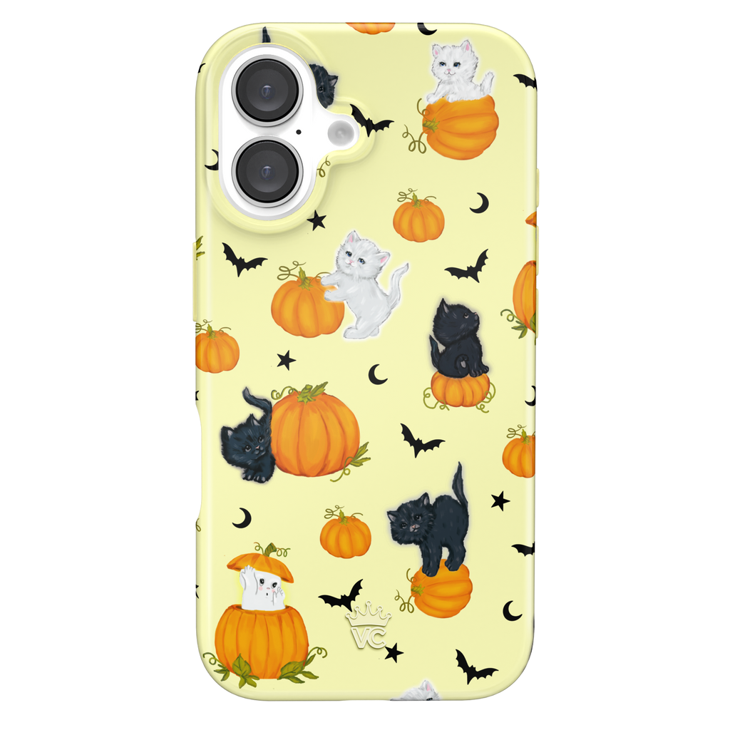 Purrfect Pumpkins iPhone Case