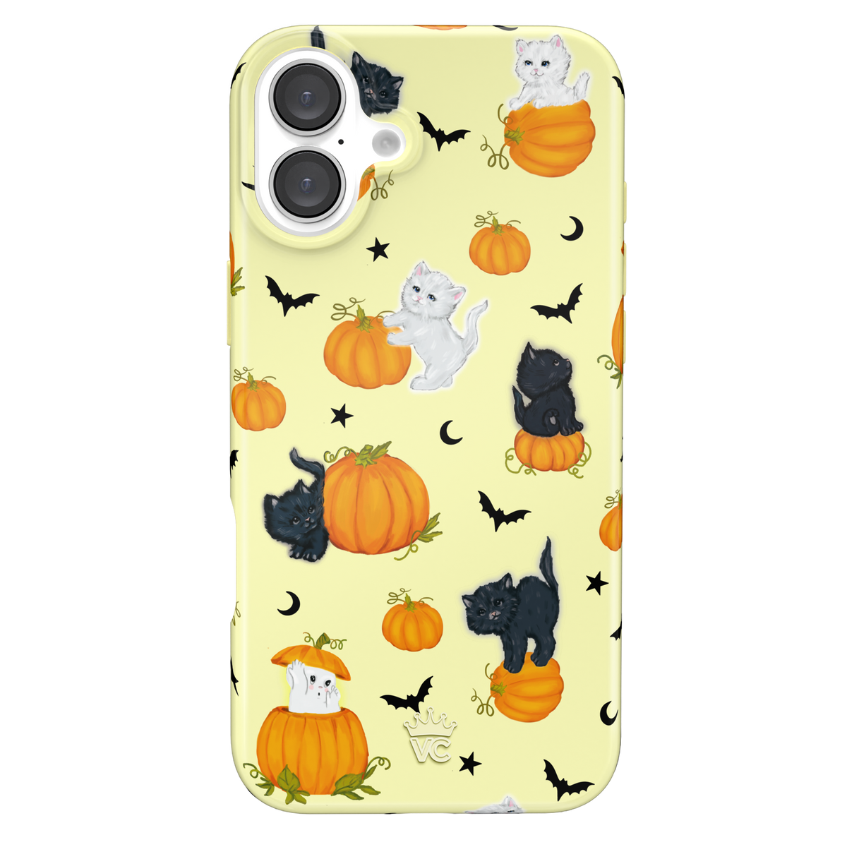 Purrfect Pumpkins iPhone Case