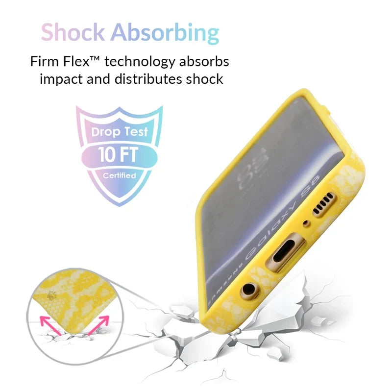 Yellow Snakeskin Samsung Galaxy Case