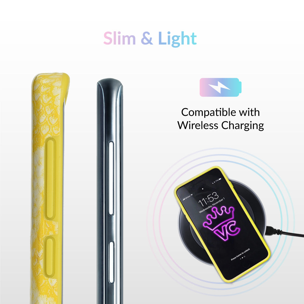 Yellow Snakeskin Samsung Galaxy Case
