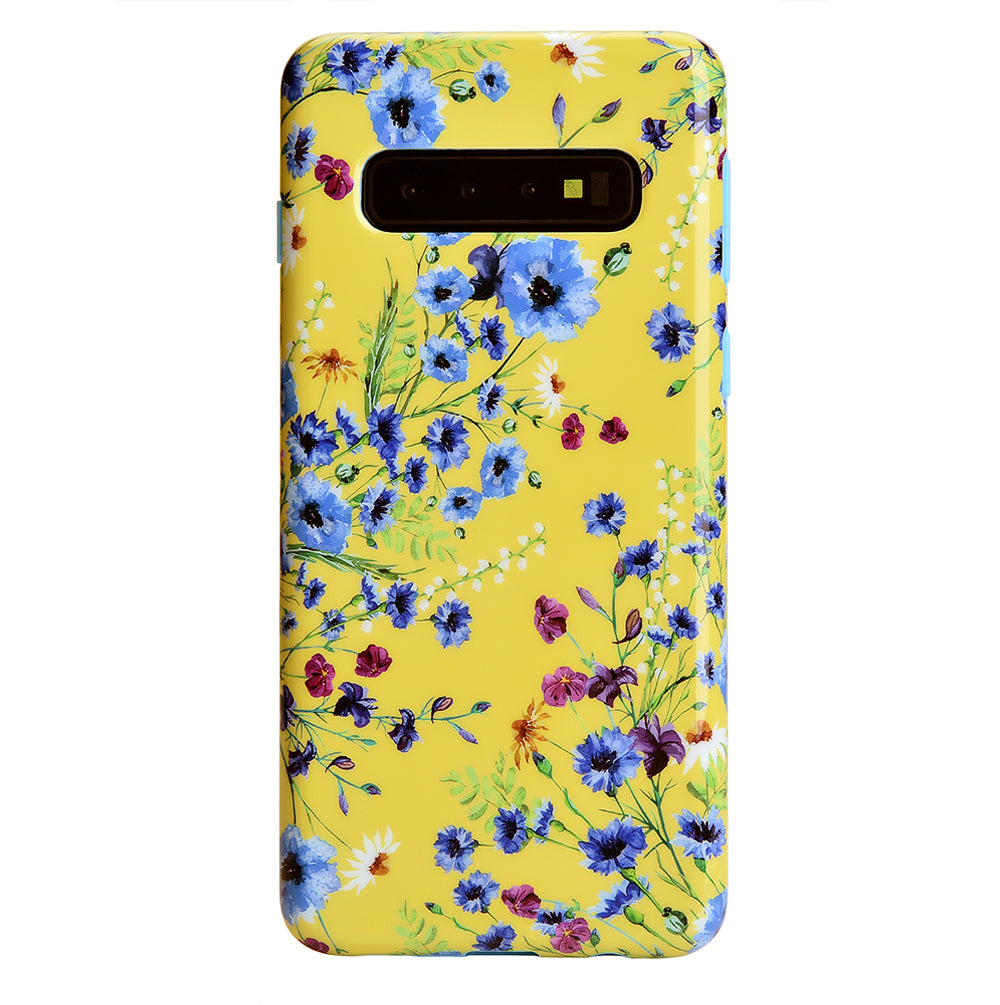 Yellow Wildflowers Samsung Galaxy Case