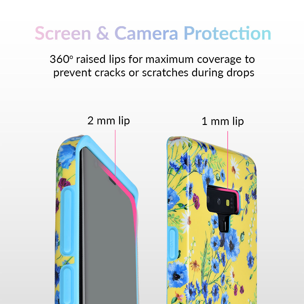 Yellow Wildflowers Samsung Galaxy Case