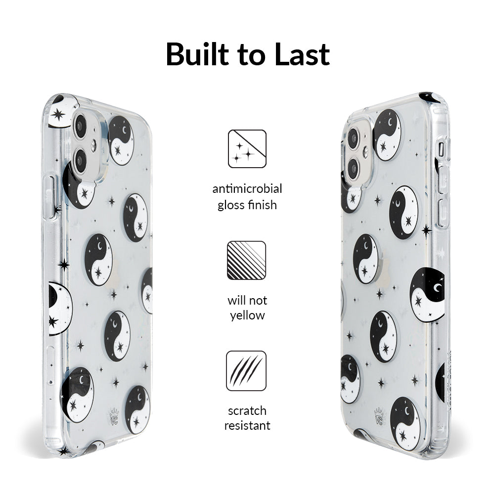 Yin & Yang Clear iPhone Case
