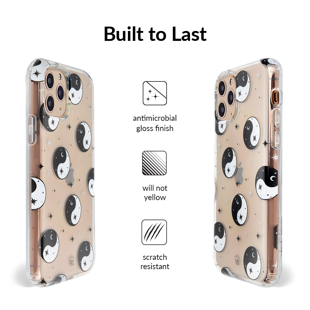 Yin & Yang Clear iPhone Case