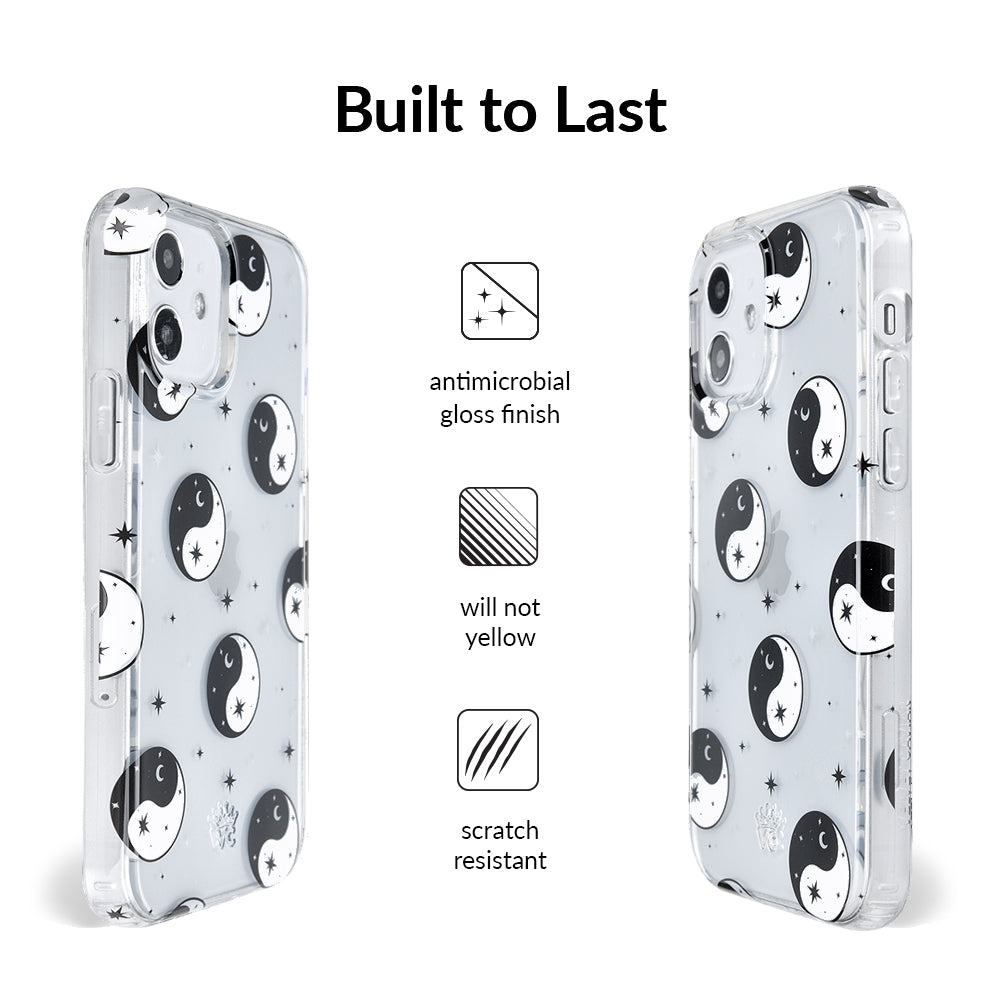 Yin & Yang Clear iPhone Case