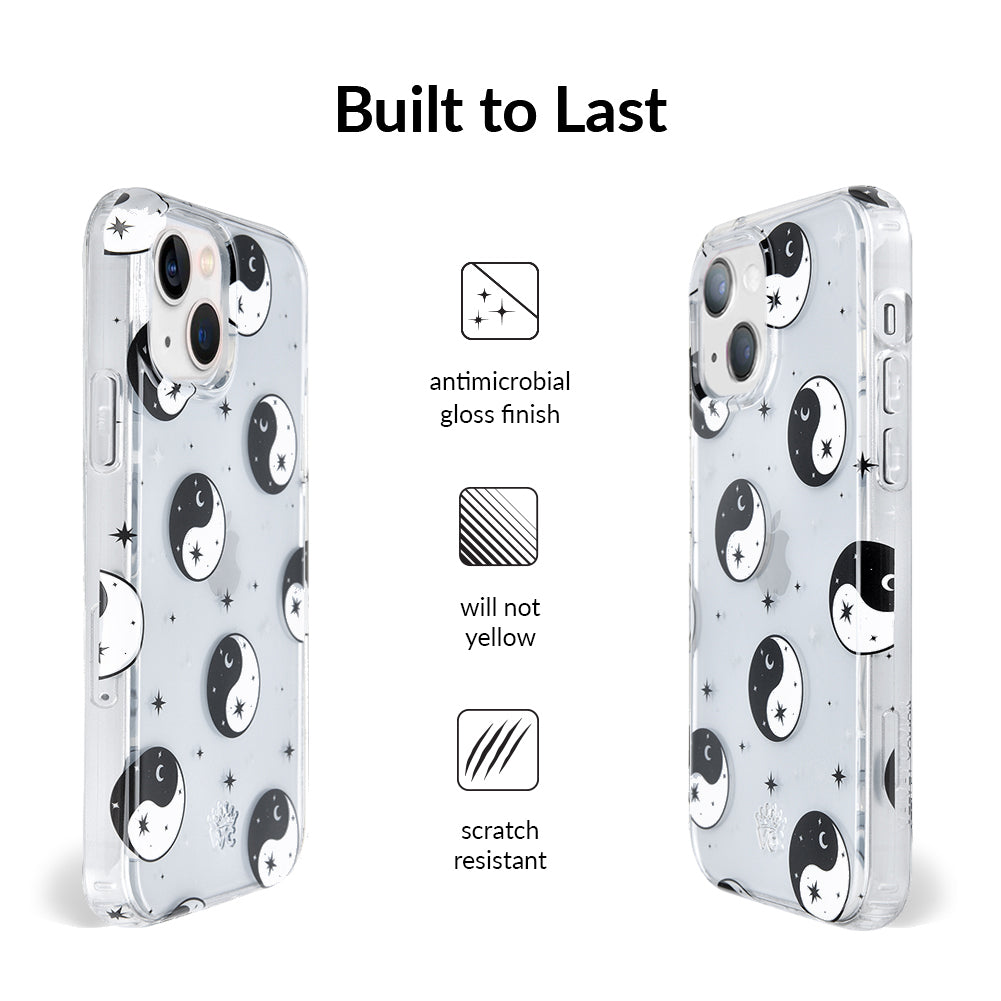 Yin & Yang Clear iPhone Case