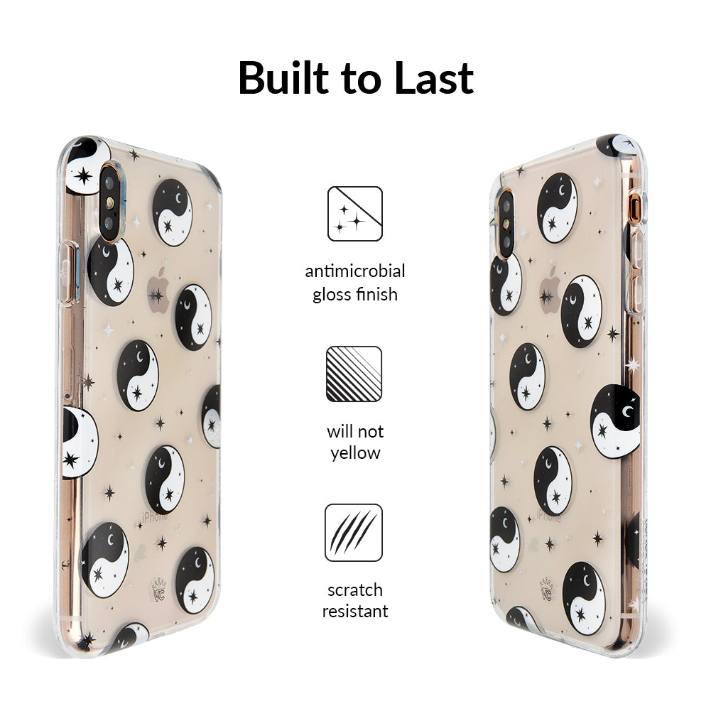 Yin & Yang Clear iPhone Case