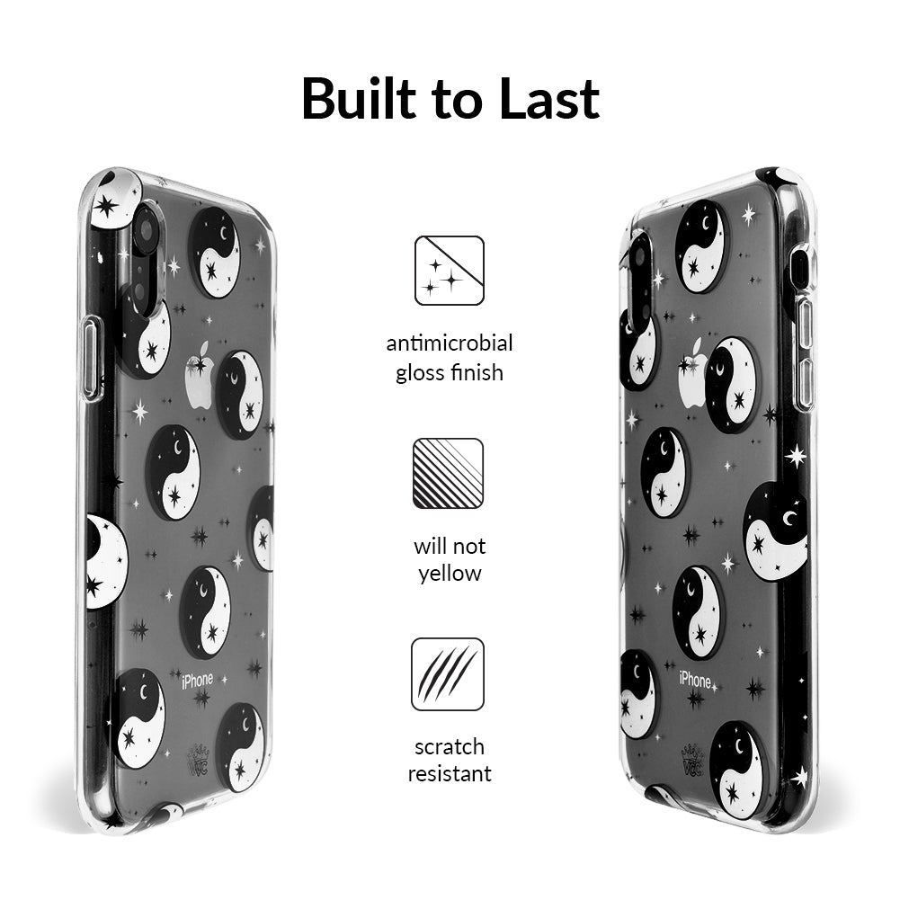 Yin & Yang Clear iPhone Case