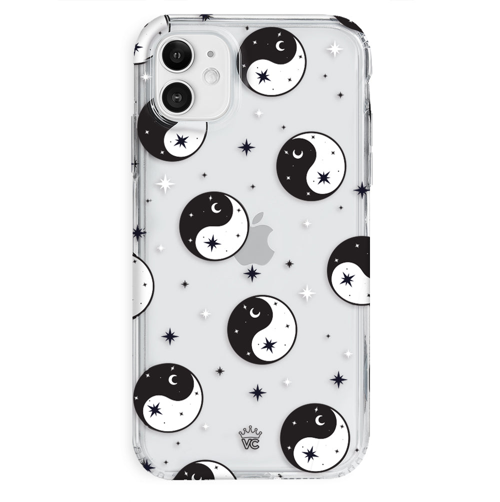 Yin & Yang Clear iPhone Case
