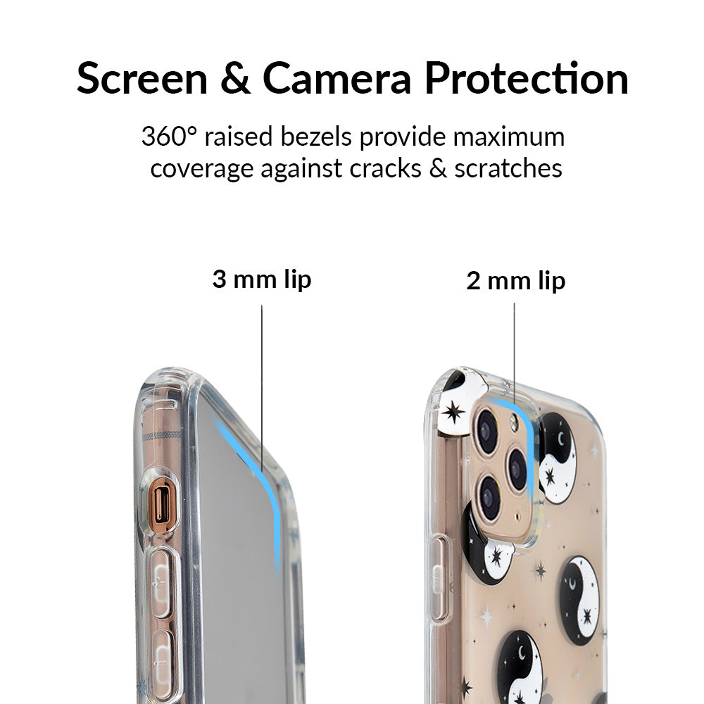 Yin & Yang Clear iPhone Case