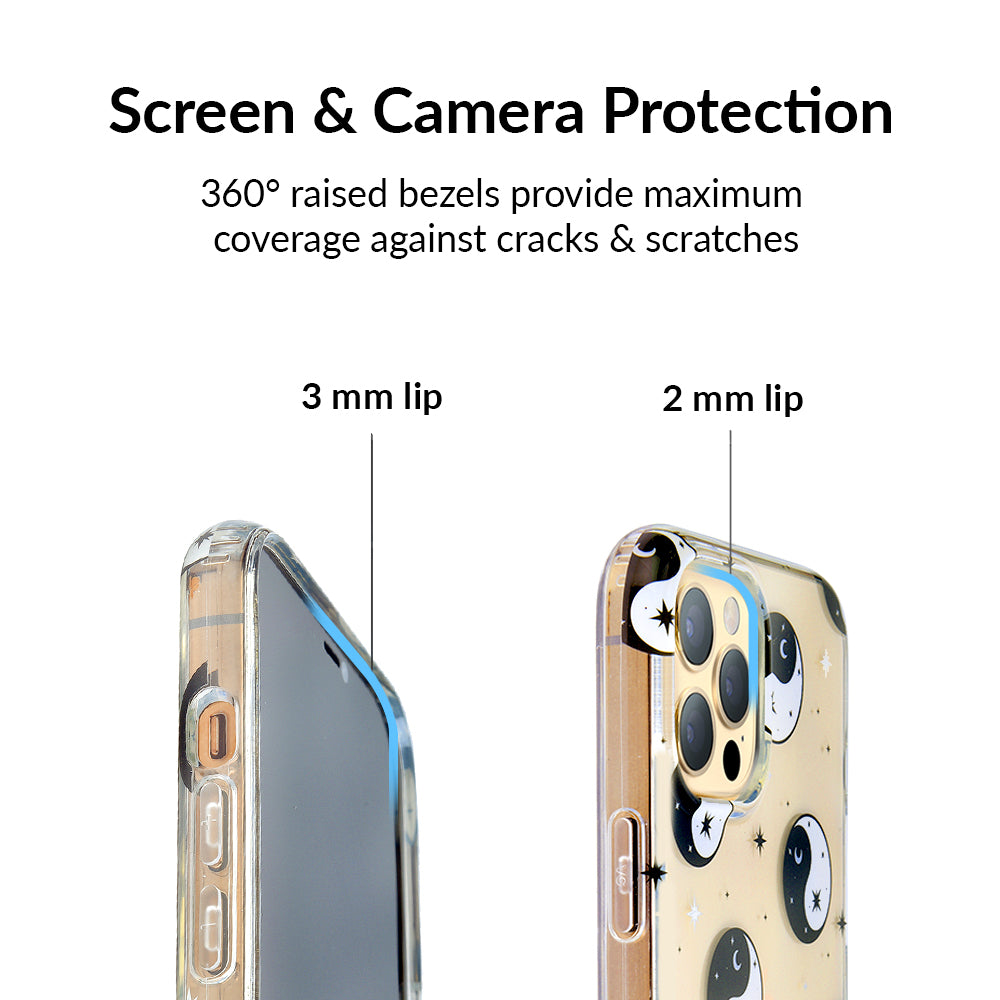 Yin & Yang Clear iPhone Case