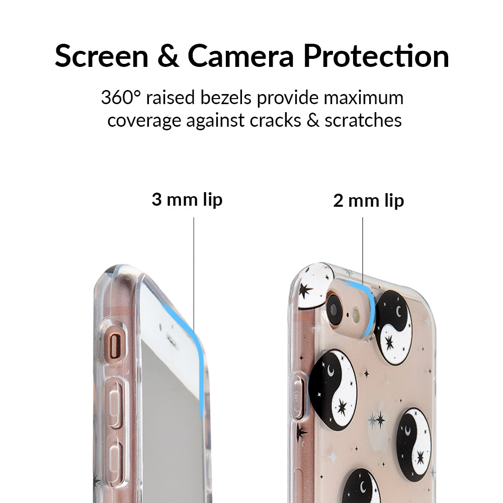 Yin & Yang Clear iPhone Case