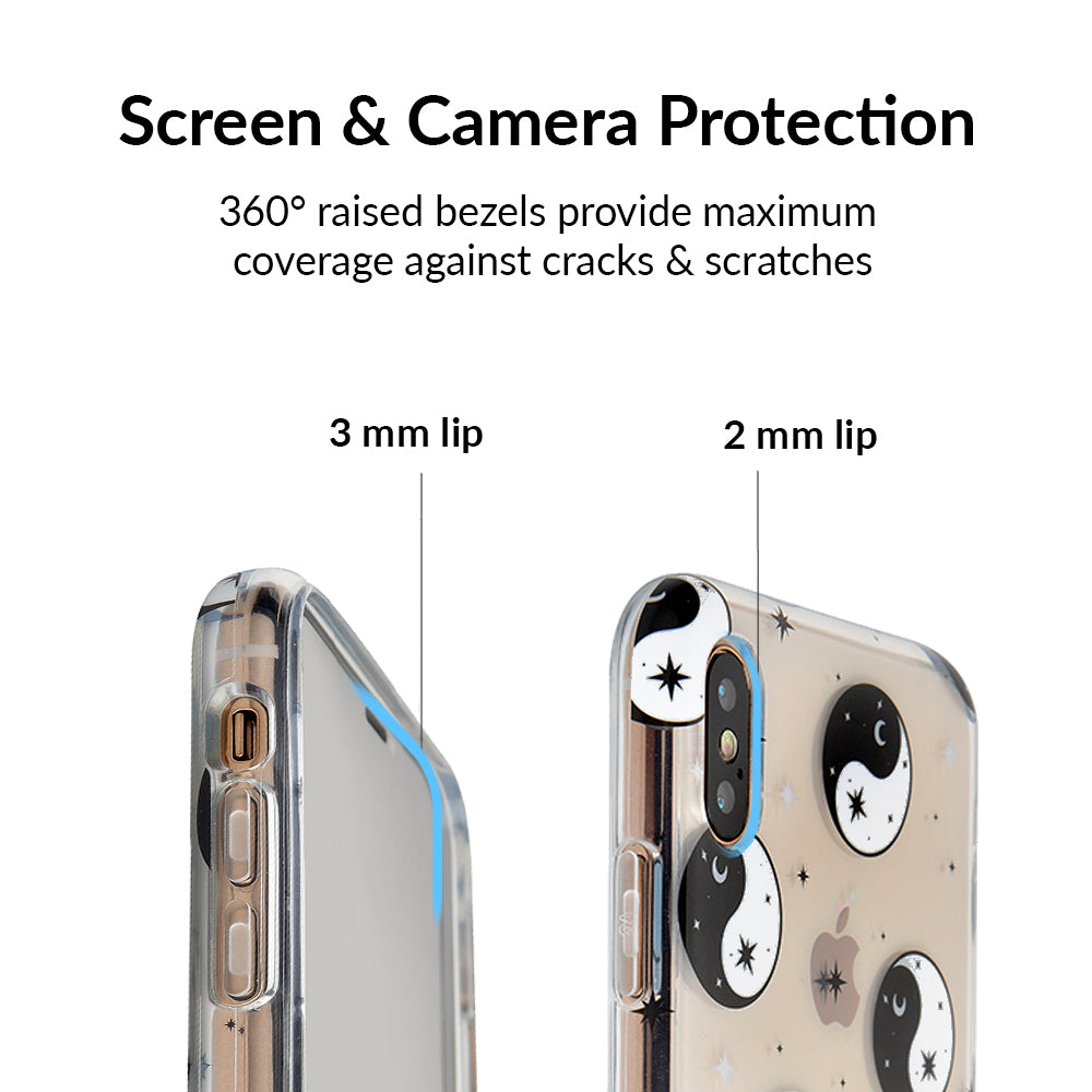 Yin & Yang Clear iPhone Case