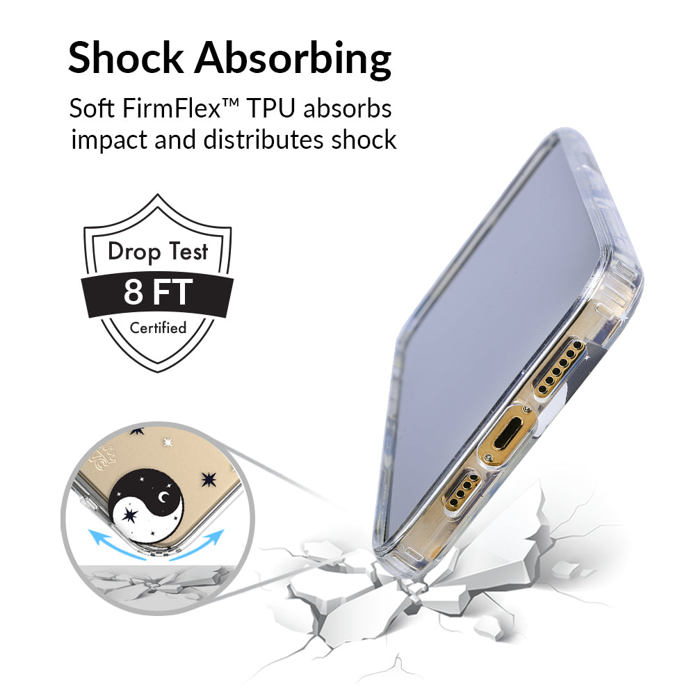 Yin & Yang Clear iPhone Case