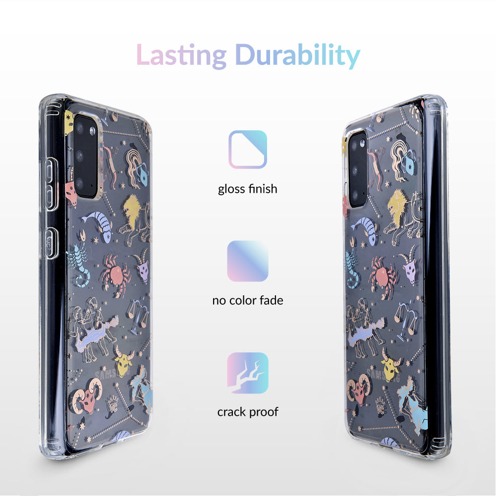 Zodiac Clear Samsung Case