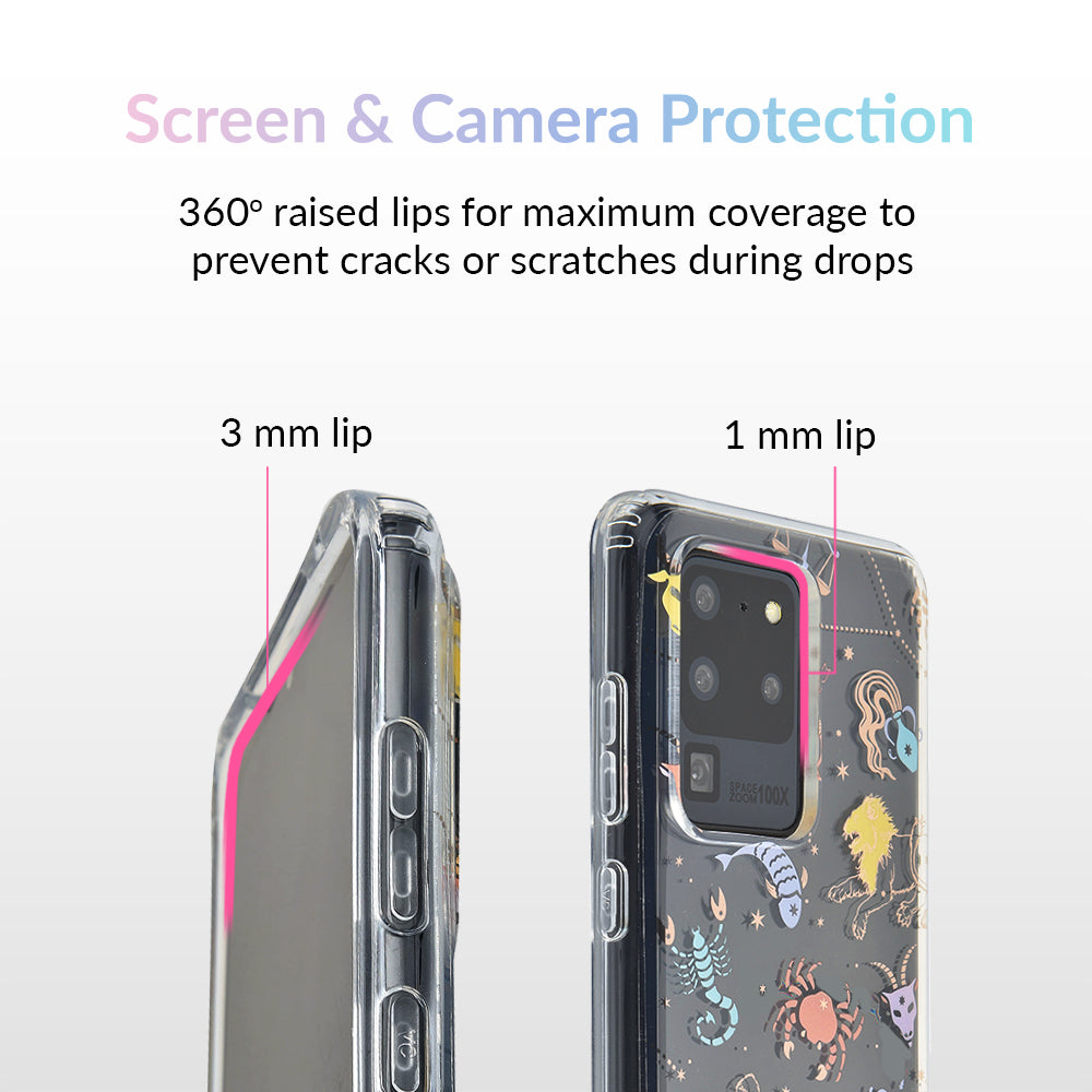 Zodiac Clear Samsung Case