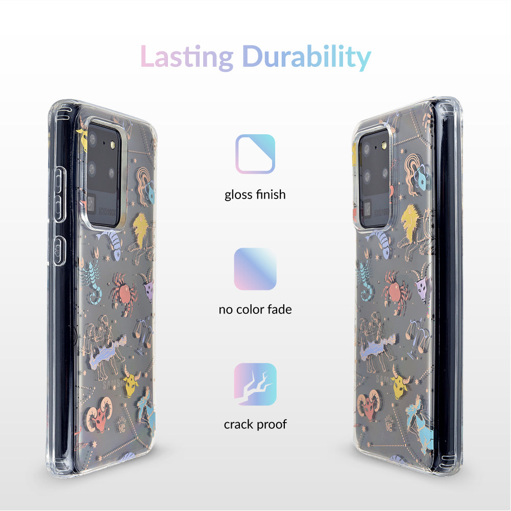 Zodiac Clear Samsung Case