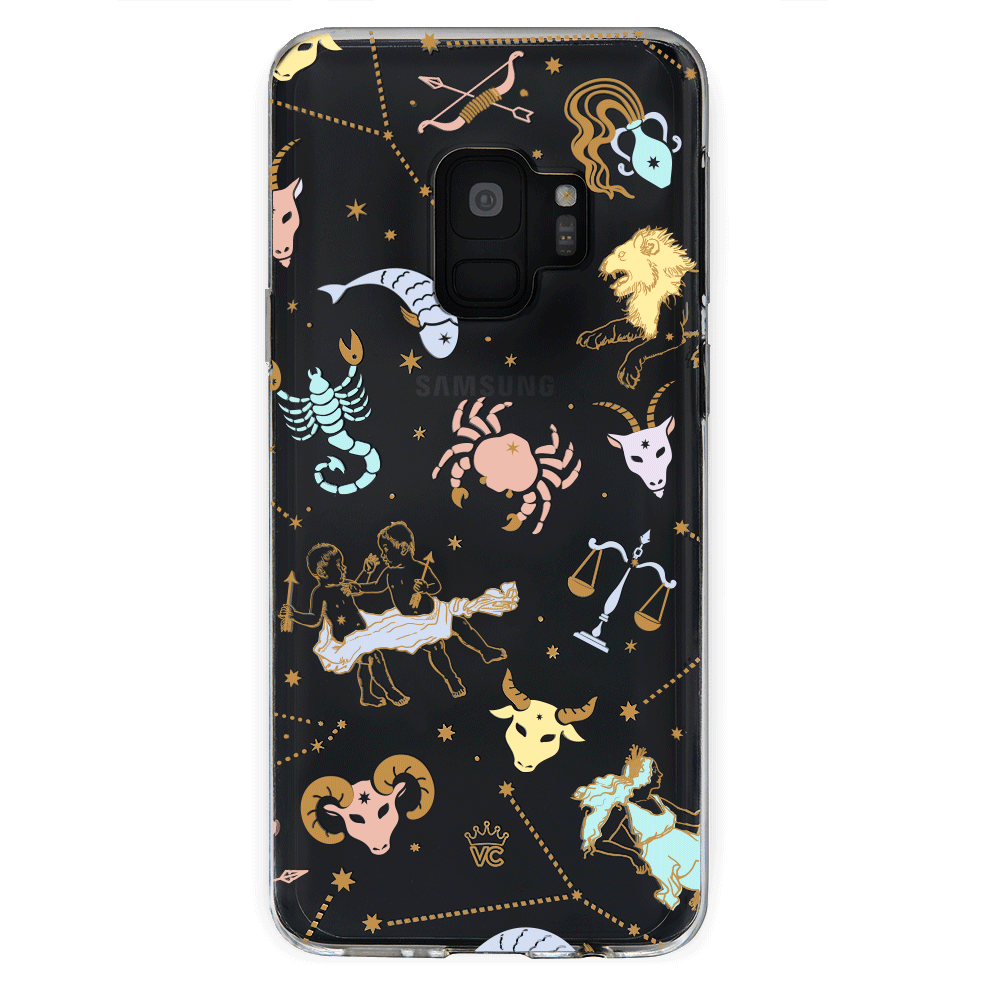 Zodiac Clear Samsung Case